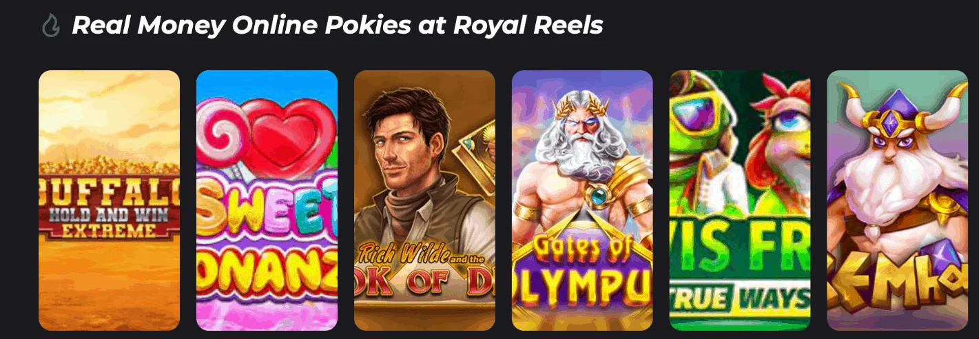 bonuses Royal Reels Casino